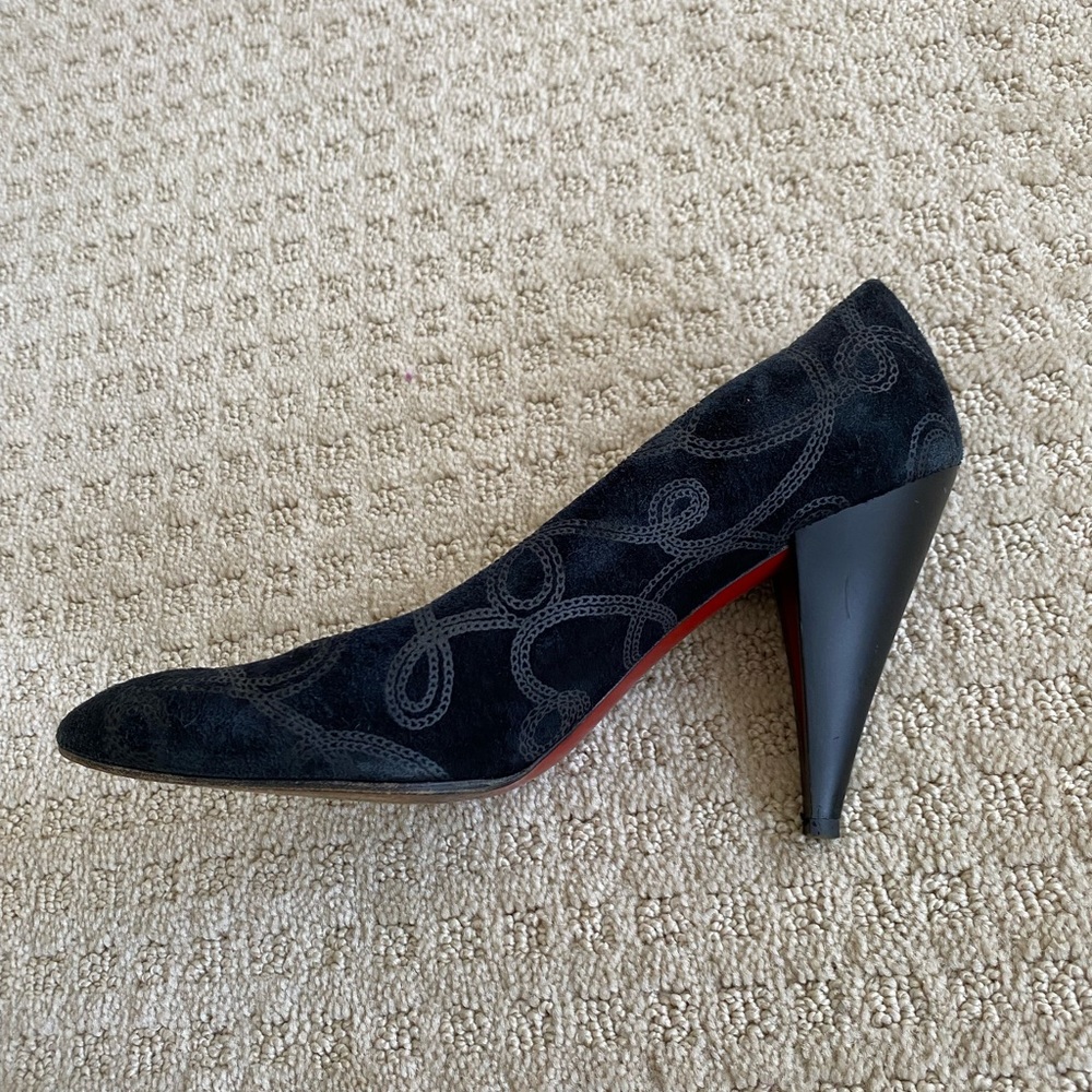 Black Suede Charles Jourdan